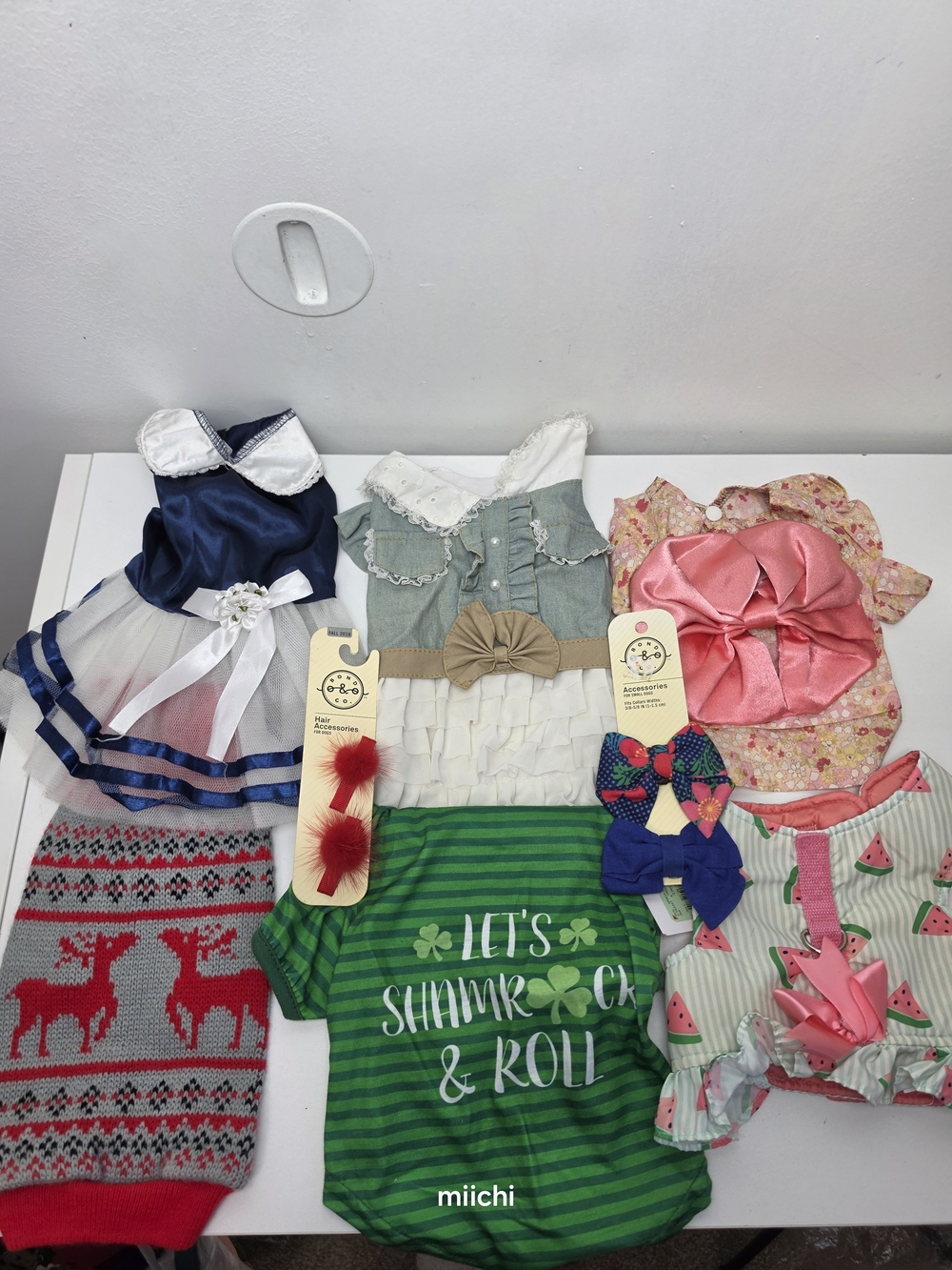 Assorted Pet Outfits & Accessories - Multi Color Set